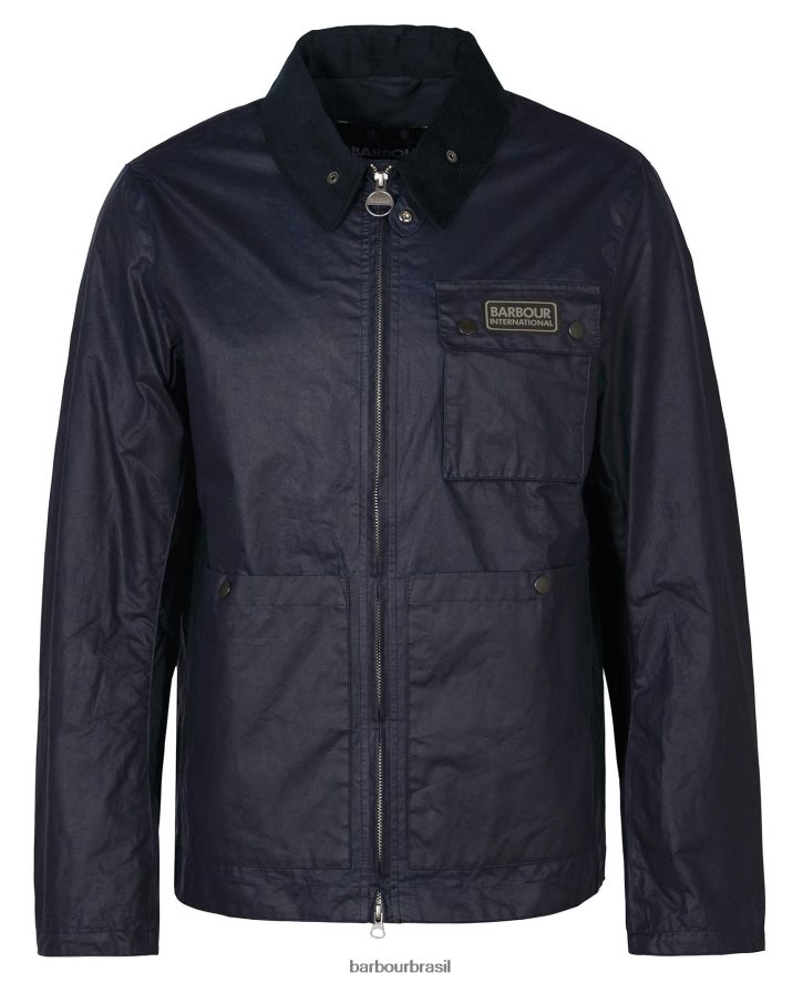 roupas Barbour jaqueta encerada norte céu noturno homens NH444250