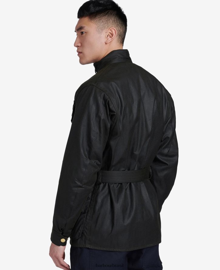 roupas Barbour jaqueta encerada original internacional marinha homens NH444227