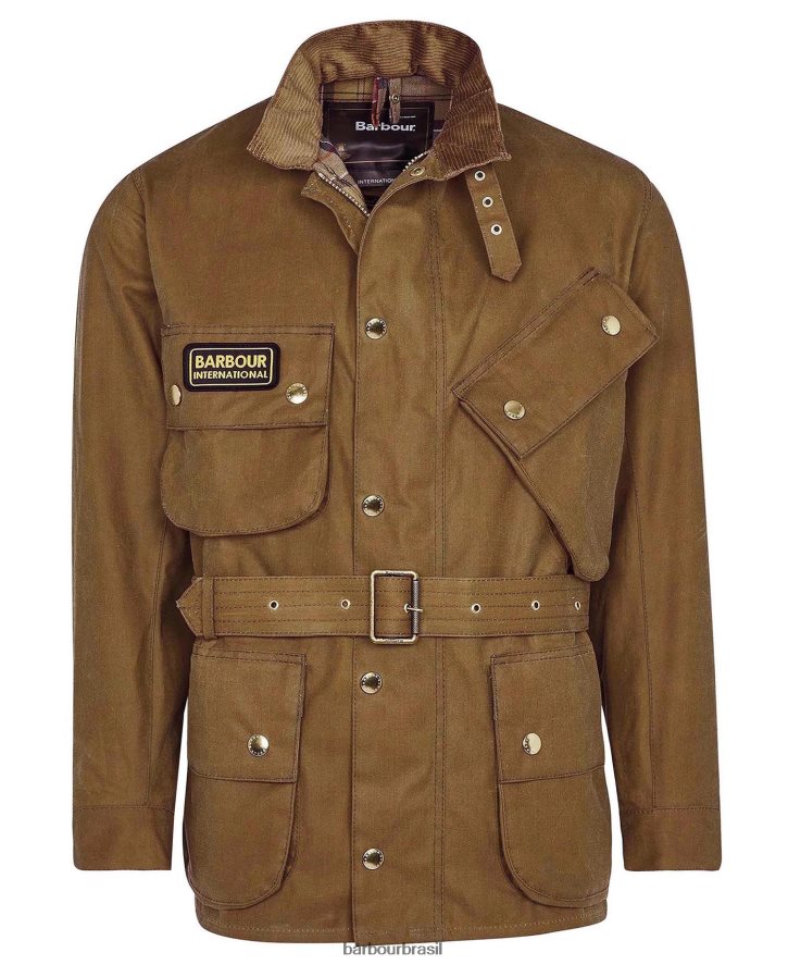 roupas Barbour jaqueta encerada original internacional preto homens NH444221