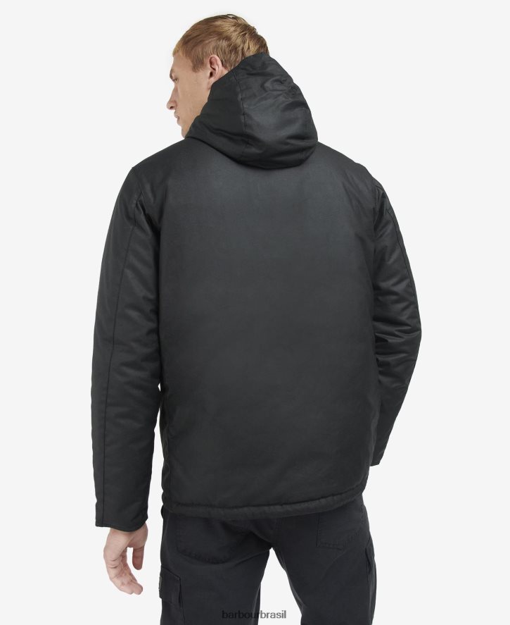 roupas Barbour jaqueta encerada westbourne preto clássico homens NH444255