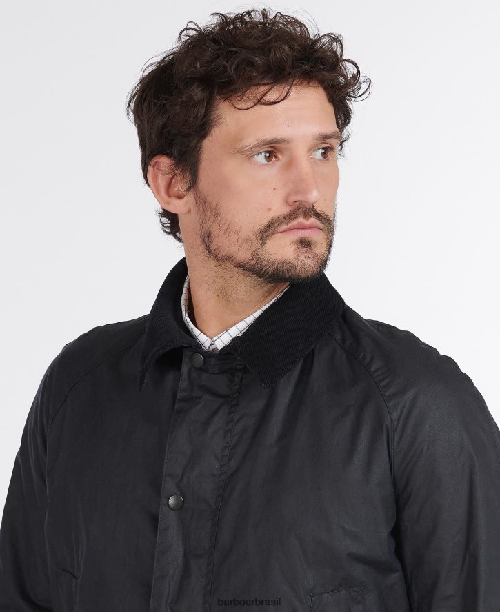 roupas Barbour jaqueta leve encerada ashby arquivar azeitona homens NH444220