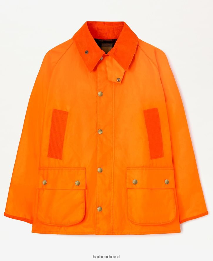 roupas Palm Angels x Barbour jaqueta de cera malik bedale Rosa quente homens NH444270