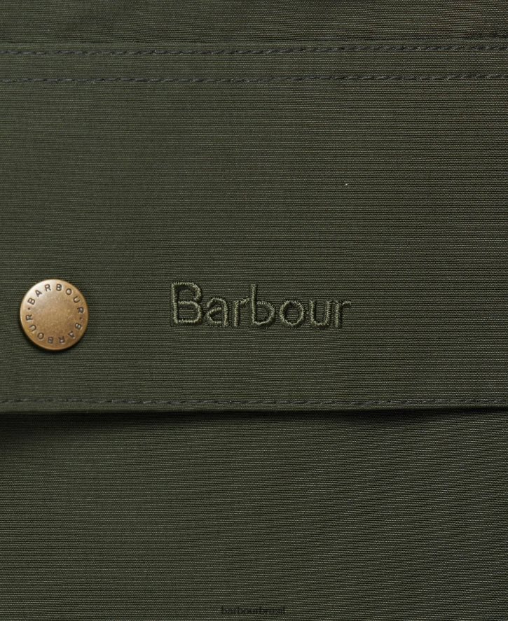 roupas Barbour jaqueta ashby impermeável marinho/vestido homens NH4442190