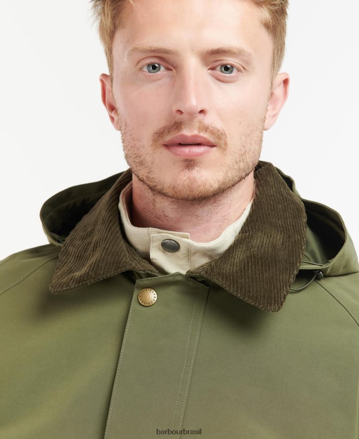 roupas Barbour jaqueta ashby impermeável marinho/vestido homens NH4442217