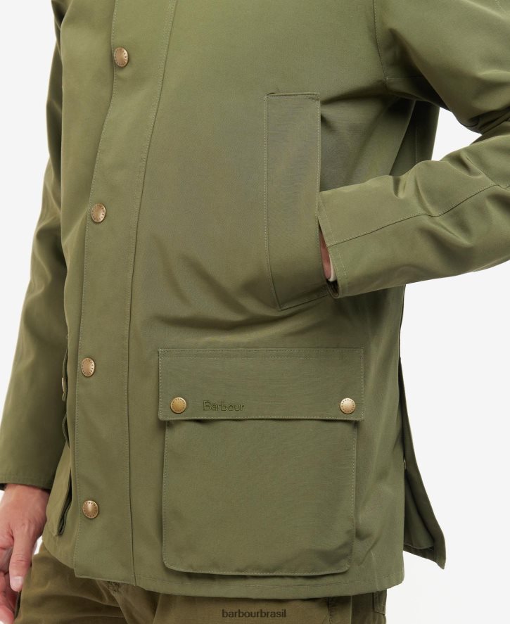 roupas Barbour jaqueta ashby impermeável marinho/vestido homens NH4442217