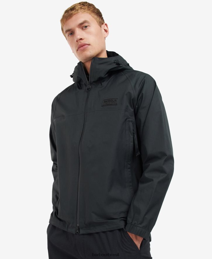 roupas Barbour jaqueta impermeável Berkley cogumelo escuro homens NH4442192