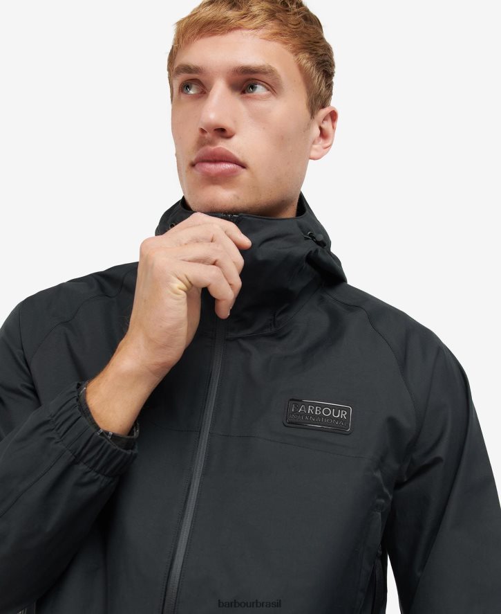 roupas Barbour jaqueta impermeável Berkley cogumelo escuro homens NH4442192