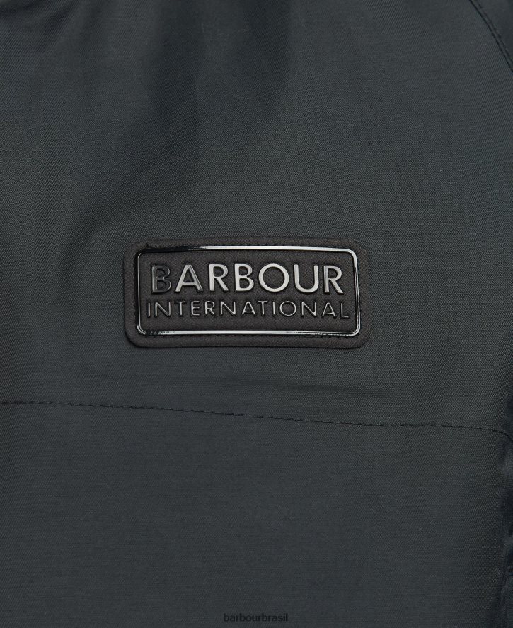 roupas Barbour jaqueta impermeável Berkley cogumelo escuro homens NH4442192