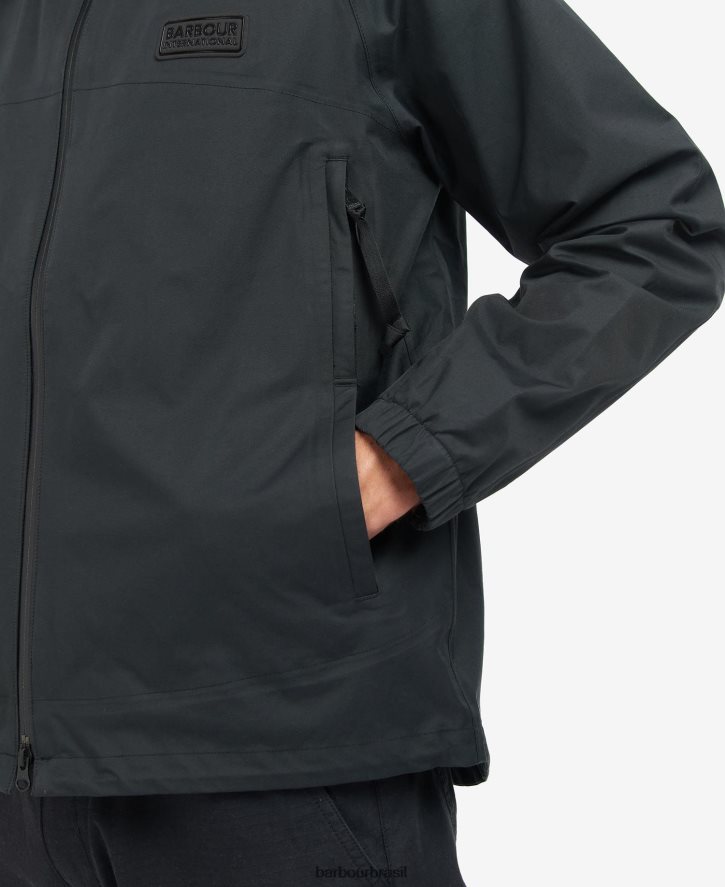 roupas Barbour jaqueta impermeável Berkley cogumelo escuro homens NH4442192