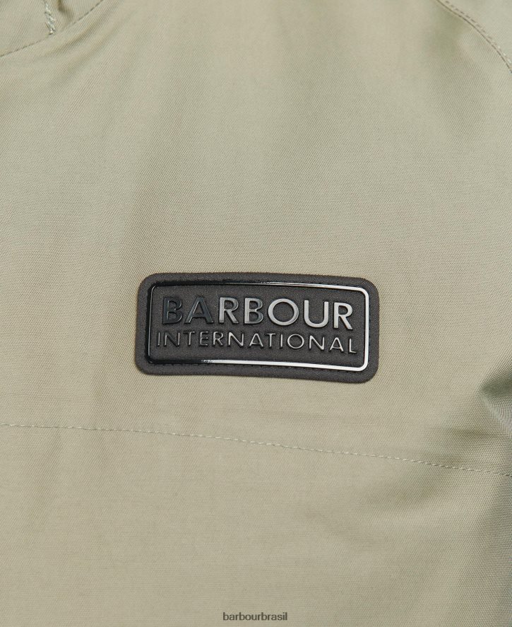 roupas Barbour jaqueta impermeável Berkley cogumelo escuro homens NH4442218