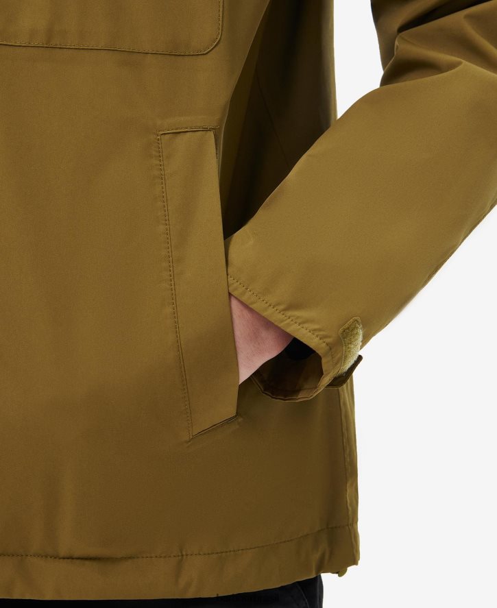 roupas Barbour jaqueta impermeável abades arquivar azeitona homens NH4442203