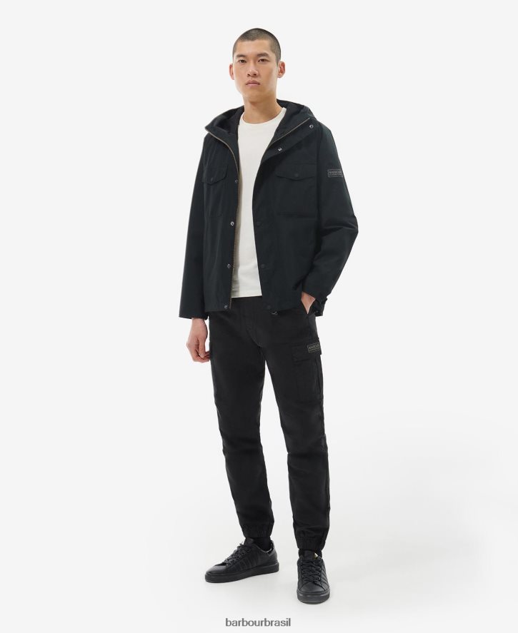 roupas Barbour jaqueta impermeável abades arquivar azeitona homens NH4442205