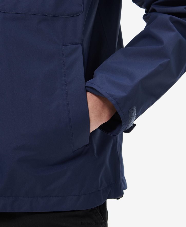 roupas Barbour jaqueta impermeável abades arquivar azeitona homens NH4442207