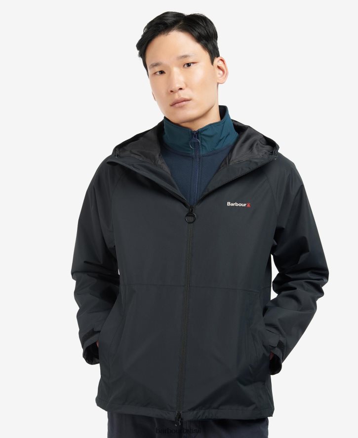 roupas Barbour jaqueta impermeável cromar lago homens NH4442194