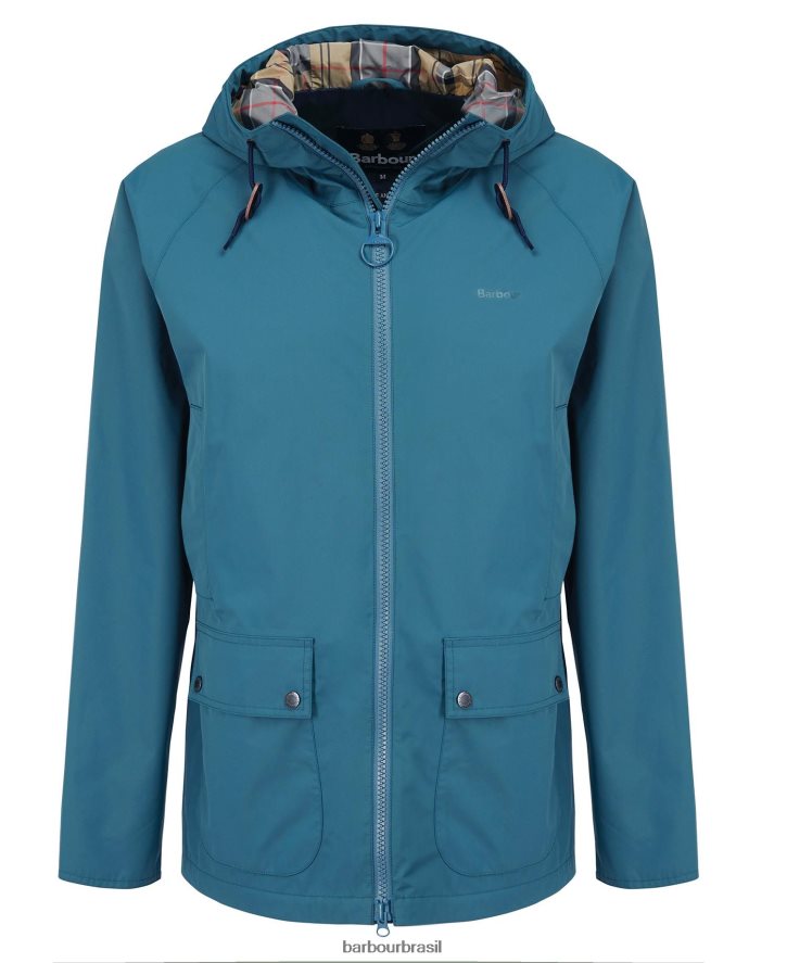 roupas Barbour jaqueta impermeável dormus com capuz marinho/vestido homens NH4442212