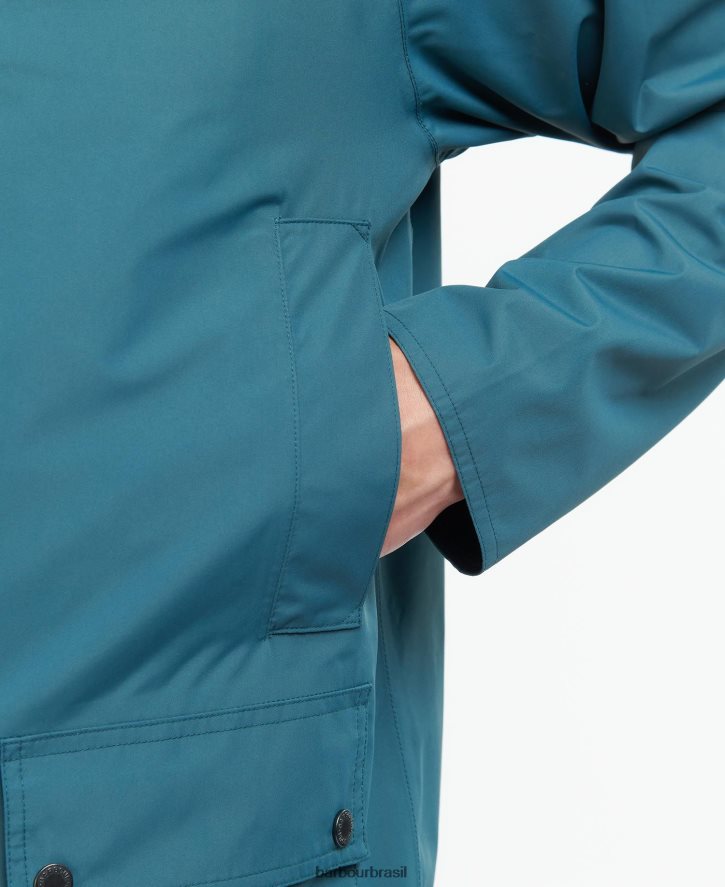 roupas Barbour jaqueta impermeável dormus com capuz marinho/vestido homens NH4442212