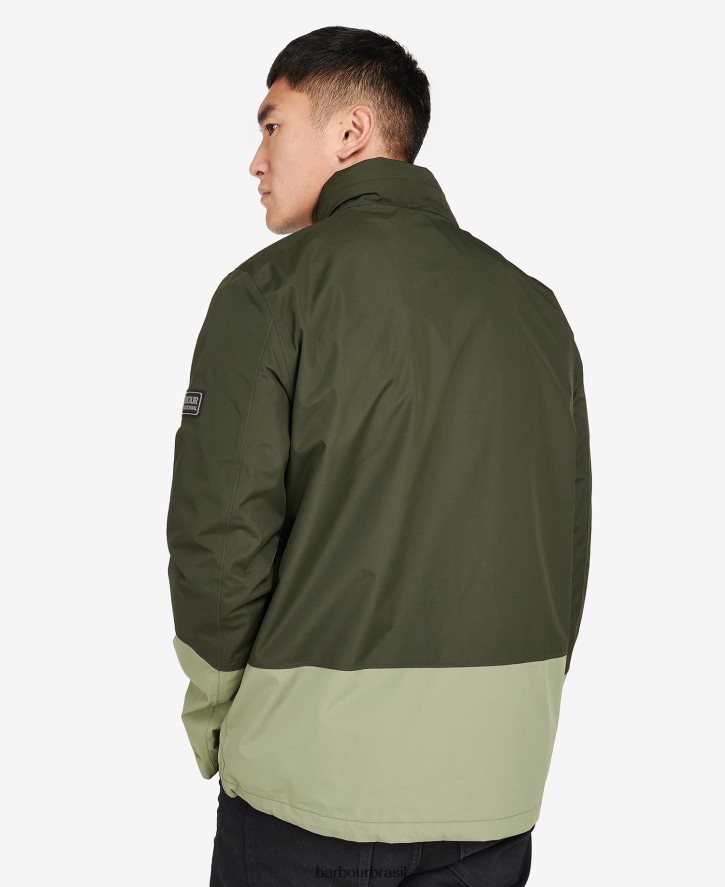roupas Barbour jaqueta impermeável obel sábio homens NH4442213