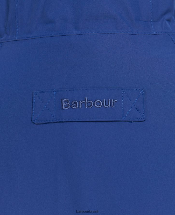 roupas Barbour jaqueta impermeável pockle azul escuro homens NH4442180