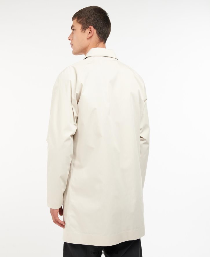 roupas Barbour jaqueta impermeável rokig marinho/marinha de verão homens NH4442178