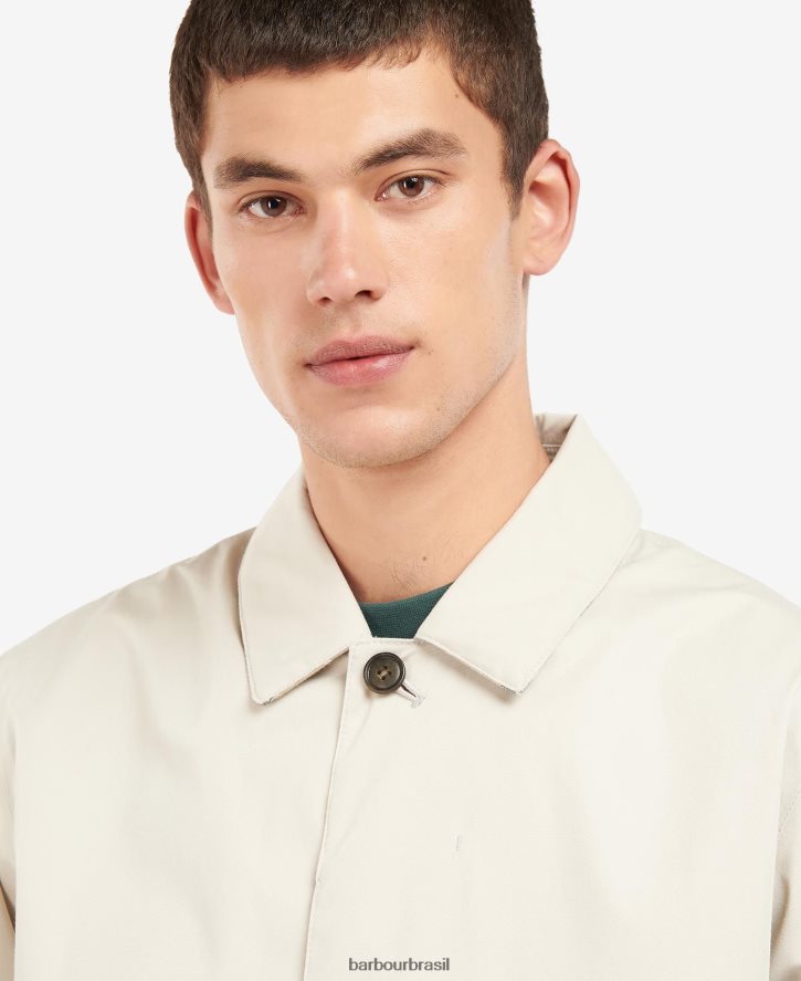 roupas Barbour jaqueta impermeável rokig marinho/marinha de verão homens NH4442178