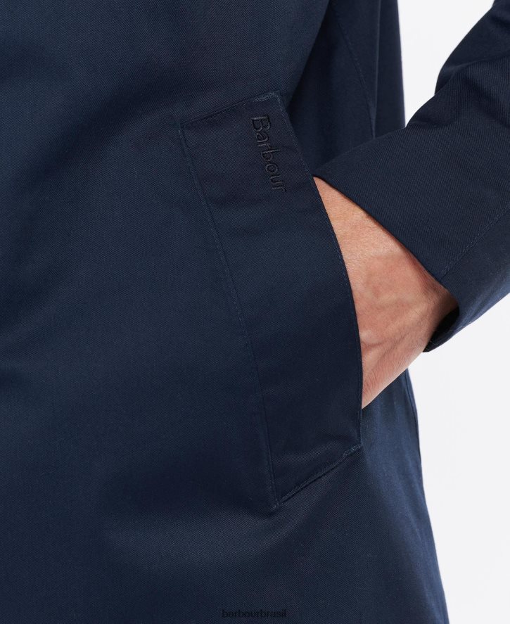 roupas Barbour jaqueta mac leve rokig vestido preto homens NH4442186