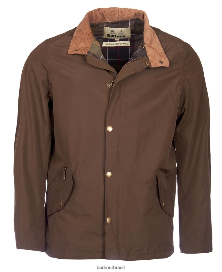 roupas Barbour jaqueta respirável impermeável colhereiro marinha homens NH4442179