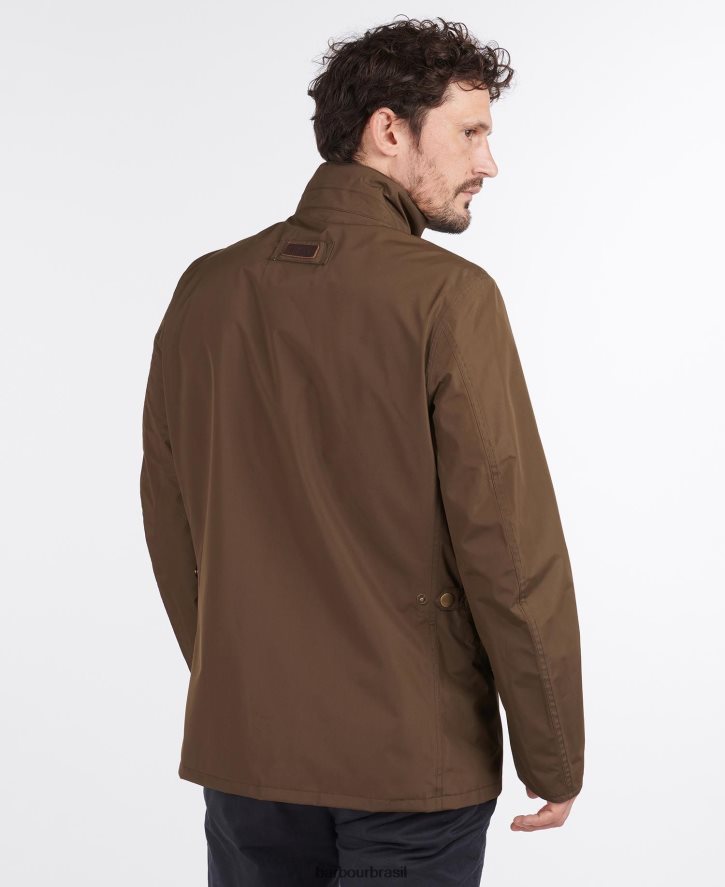 roupas Barbour jaqueta respirável impermeável colhereiro marinha homens NH4442179