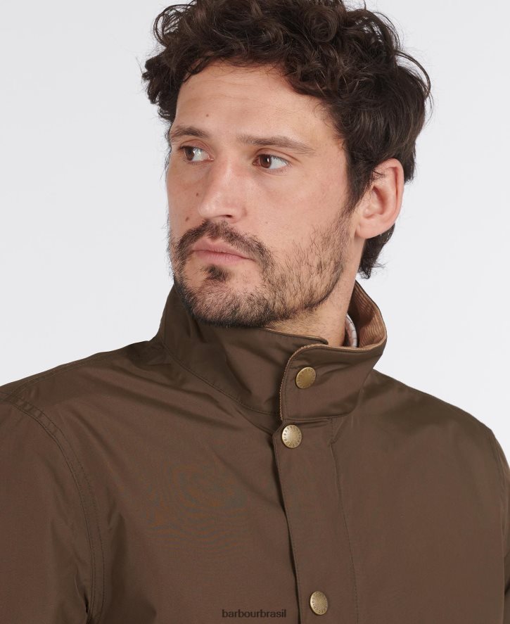 roupas Barbour jaqueta respirável impermeável colhereiro marinha homens NH4442179