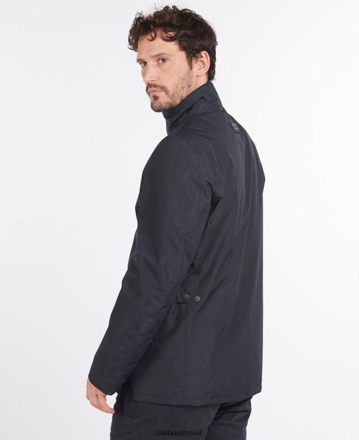 roupas Barbour jaqueta respirável impermeável colhereiro marinha homens NH4442219
