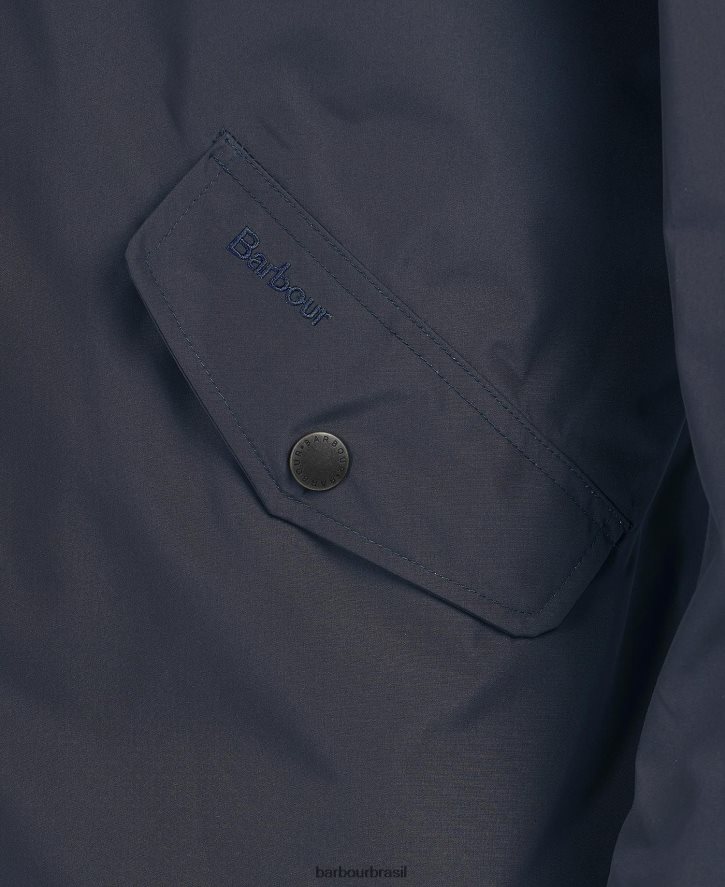 roupas Barbour jaqueta respirável impermeável colhereiro marinha homens NH4442219