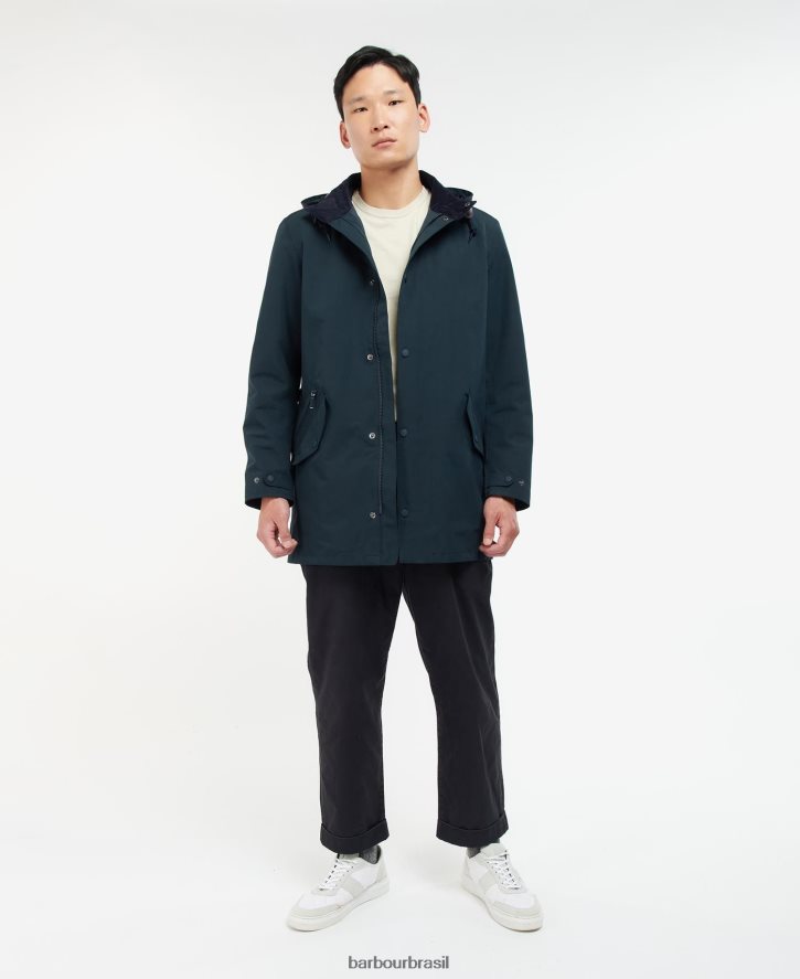 roupas Barbour mac impermeavel chelsea impermeavel algas marinhas homens NH4442206