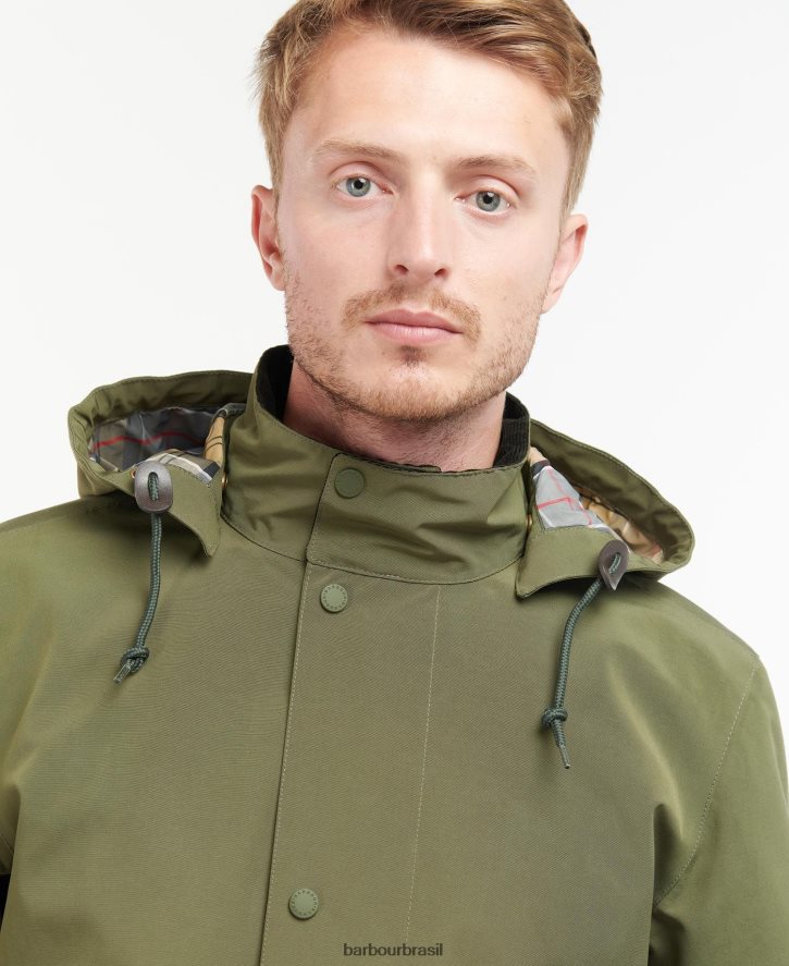 roupas Barbour mac impermeavel chelsea impermeavel algas marinhas homens NH4442216