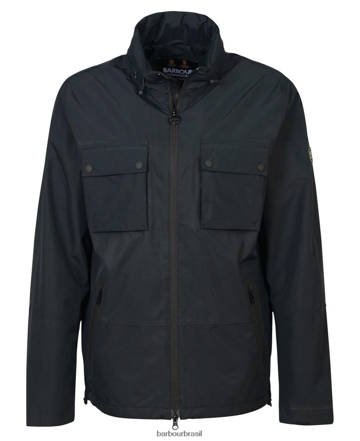 roupas Barbour jaqueta impermeável obel sábio homens NH4442174