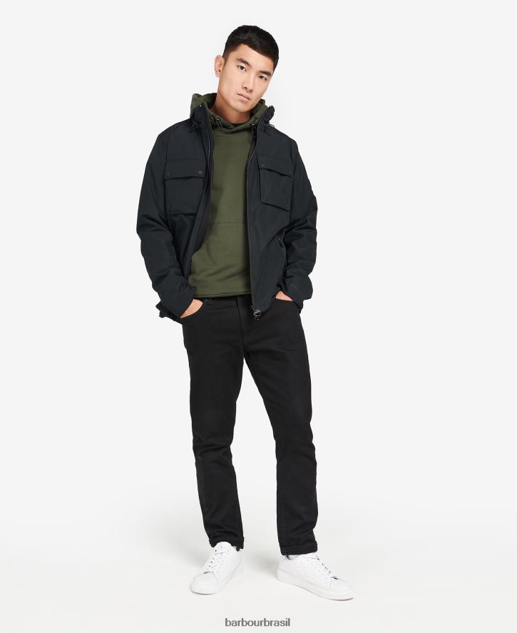 roupas Barbour jaqueta impermeável obel sábio homens NH4442174