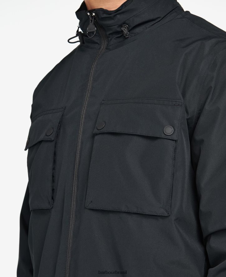 roupas Barbour jaqueta impermeável obel sábio homens NH4442174