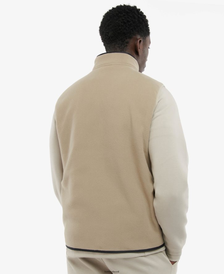 roupas Barbour colete de lã de carvalho concreto homens NH44421133