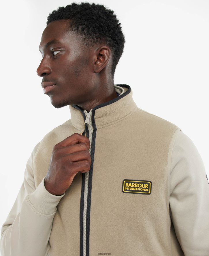 roupas Barbour colete de lã de carvalho concreto homens NH44421133