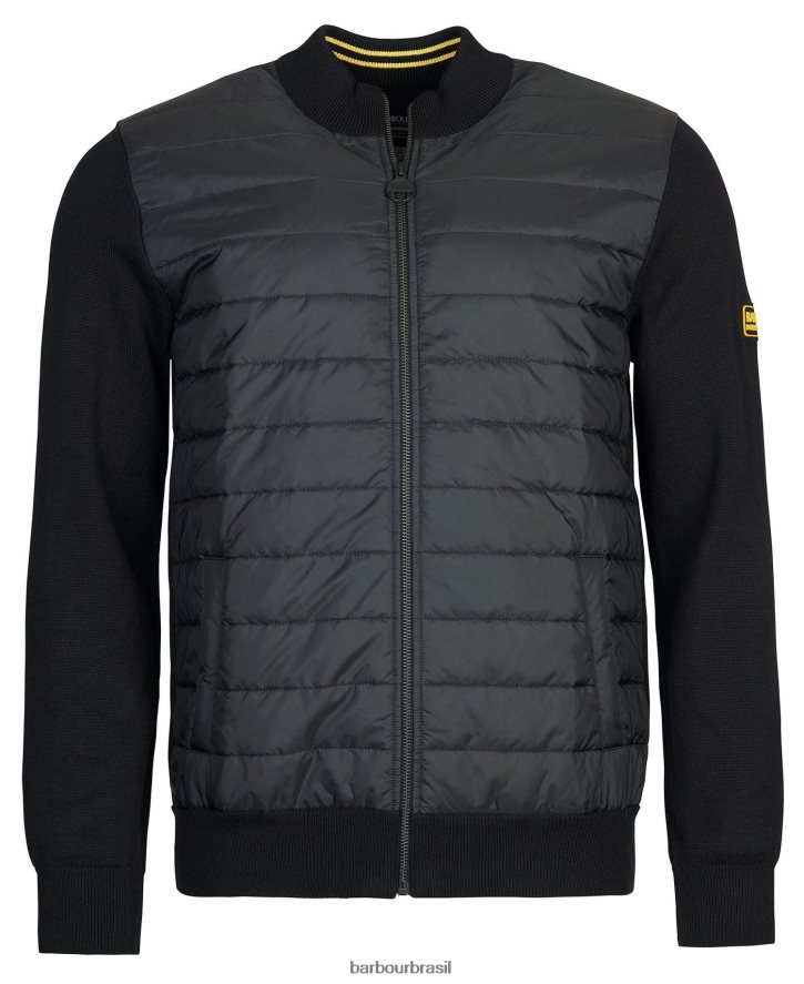 roupas Barbour defletor herdado zip-thru verde floresta homens NH44421130