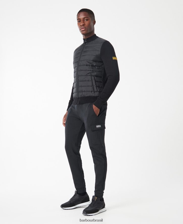 roupas Barbour defletor herdado zip-thru verde floresta homens NH44421130