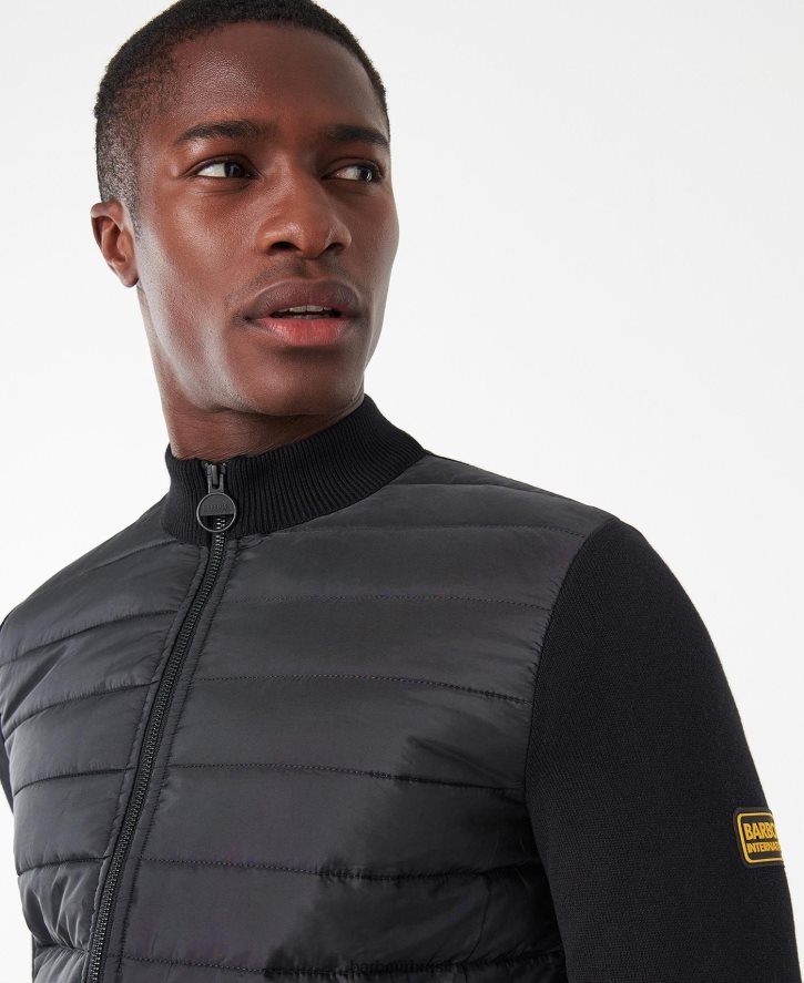 roupas Barbour defletor herdado zip-thru verde floresta homens NH44421130