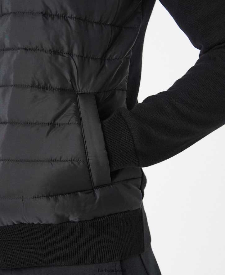 roupas Barbour defletor herdado zip-thru verde floresta homens NH44421130