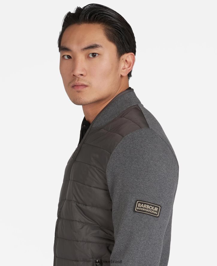 roupas Barbour defletor zip através marga de tempestade homens NH44421131