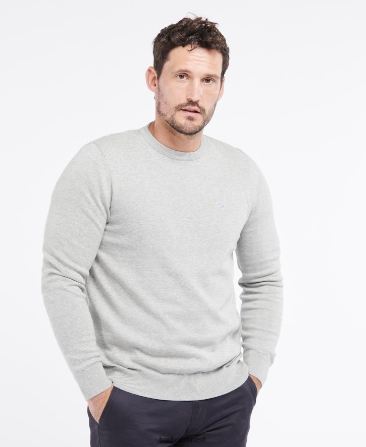 roupas Barbour jumper orgânico marinha homens NH44421109