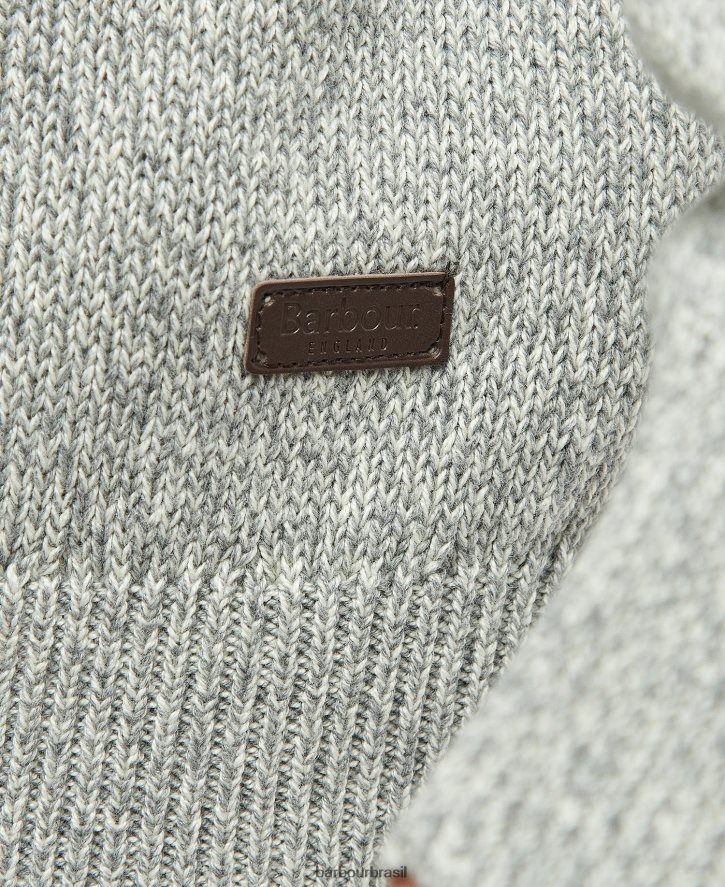 roupas Barbour moletom nelson algodão twist marinha homens NH44421096