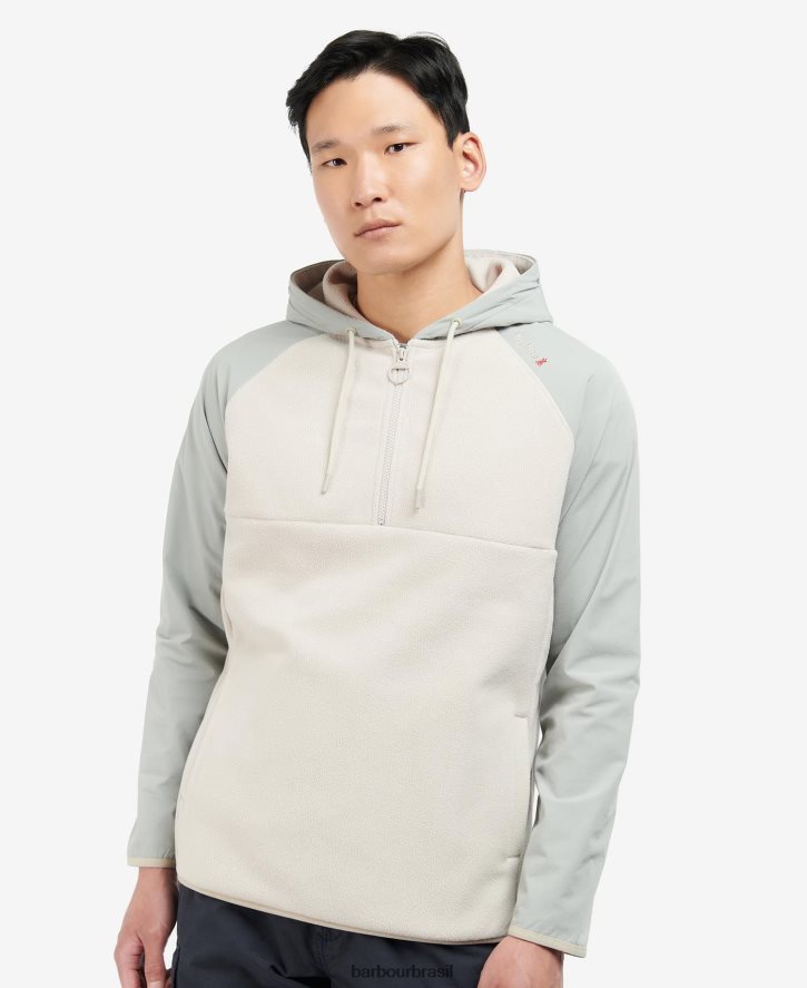 roupas Barbour newfield moletom de lã com meio zíper paloma homens NH44421132