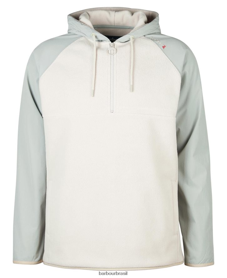 roupas Barbour newfield moletom de lã com meio zíper paloma homens NH44421132