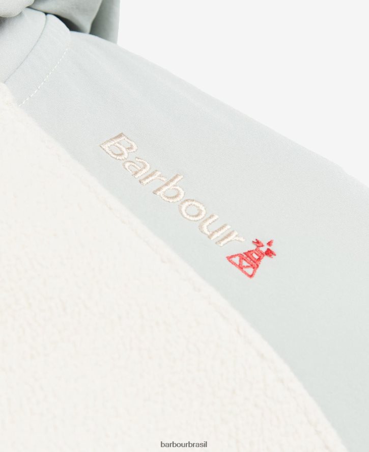 roupas Barbour newfield moletom de lã com meio zíper paloma homens NH44421132