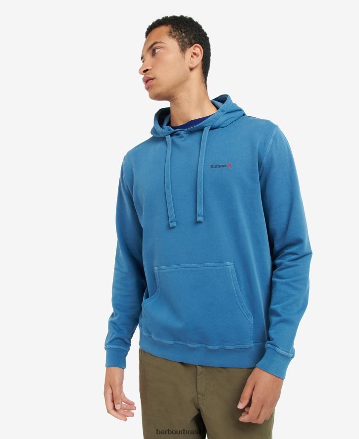 roupas Barbour moletom redworth popover marinho lavado homens NH4442994