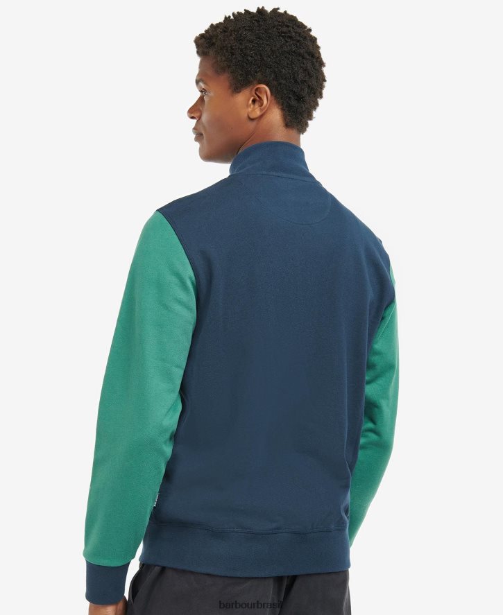 roupas Barbour jaqueta letterman northgate marinho clássico homens NH44421016