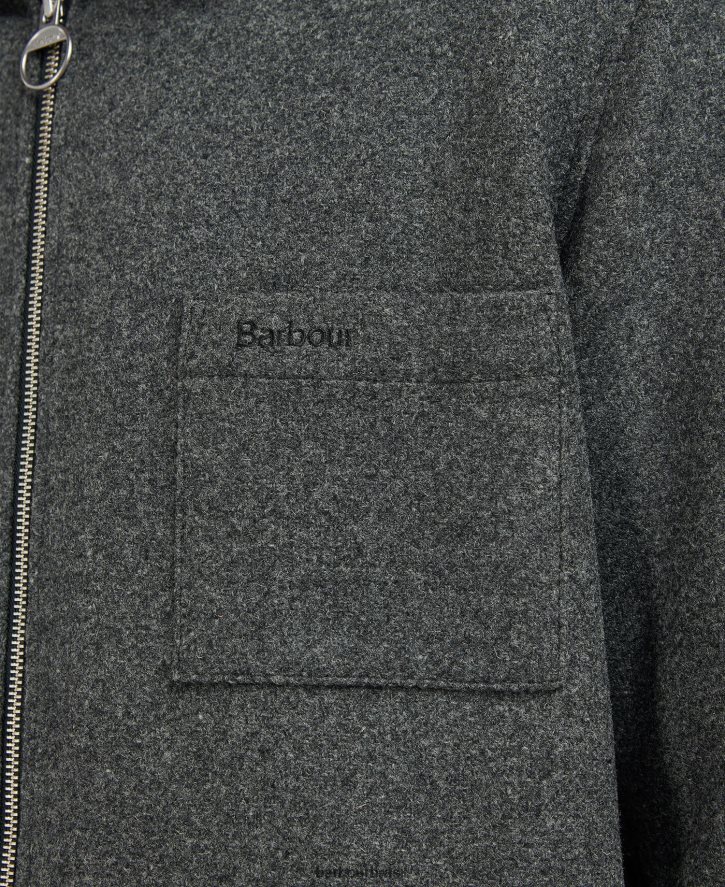 roupas Barbour lã de marfim carvão/cordovão homens NH4442220